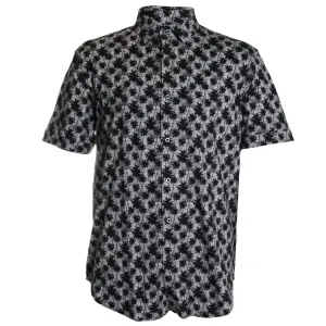 Miles Palm Tree OoohCotton Short-Sleeve Shirt