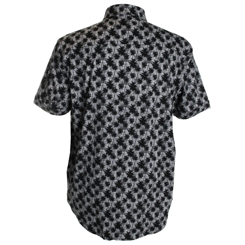 Miles Palm Tree OoohCotton Short-Sleeve Shirt