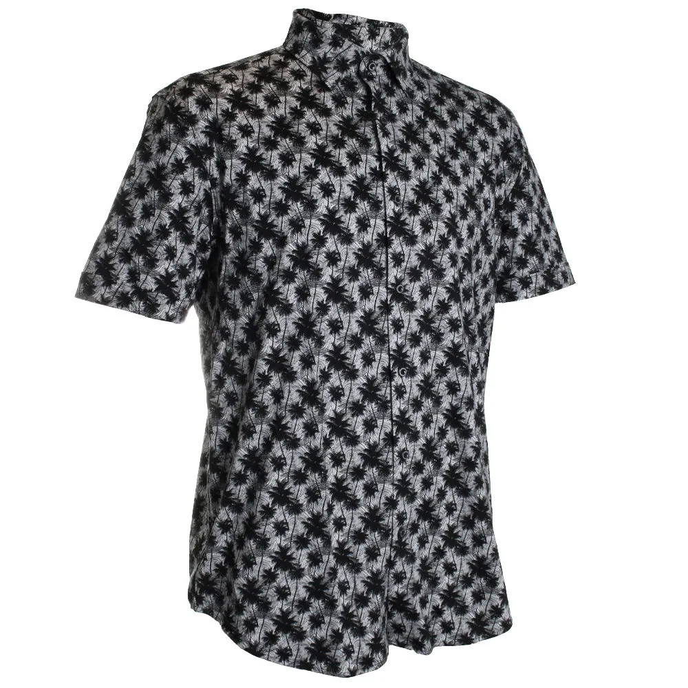 Miles Palm Tree OoohCotton Short-Sleeve Shirt