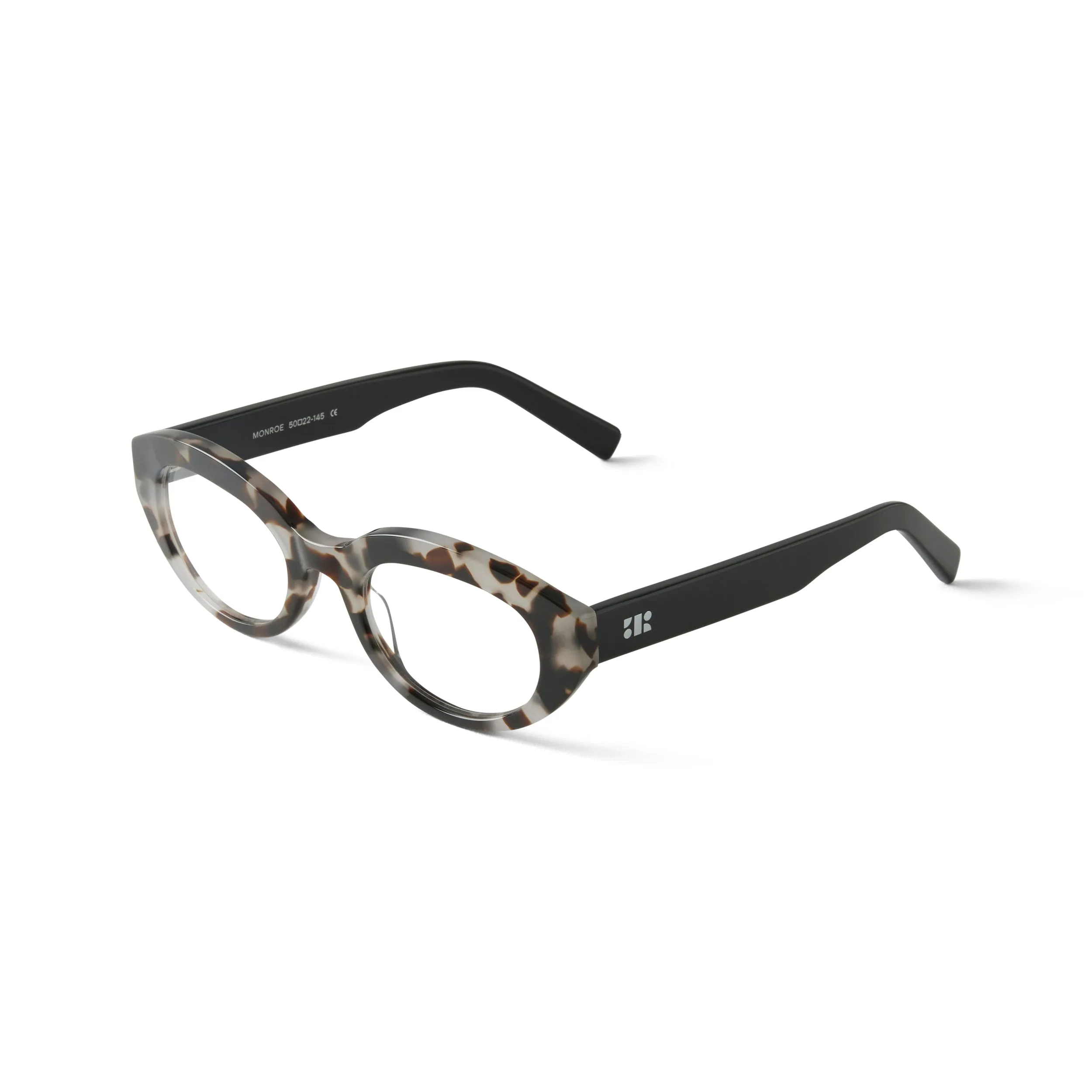 Monroe Grey Marble & Black