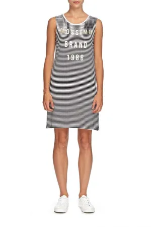 Mossimo Jemma Tank Dress Black/White 1M71BJ