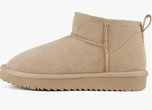 Mutual Taupe Slip On Snow Bootie