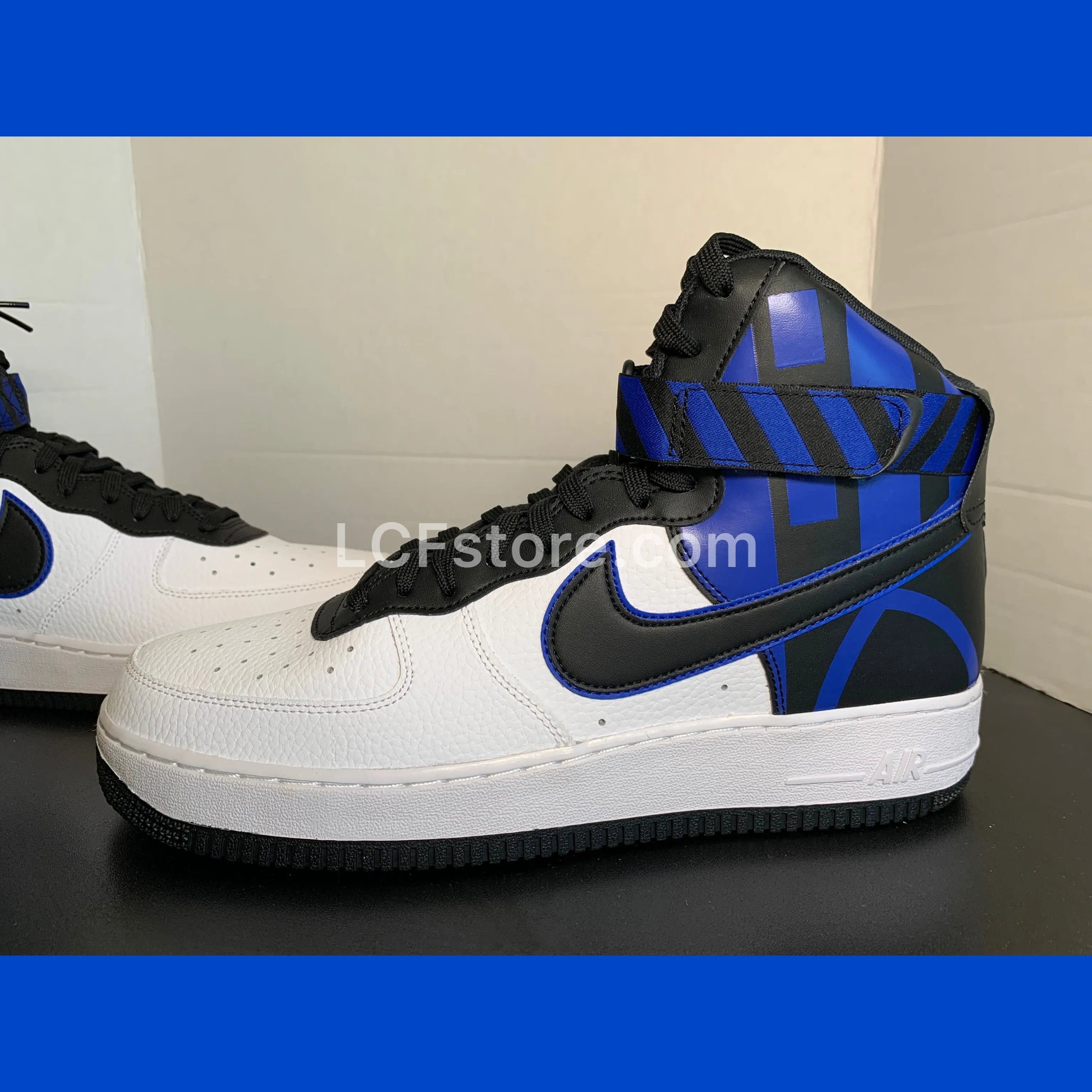 Nike Air Force 1 High '07 LV8 'White Black Royal'