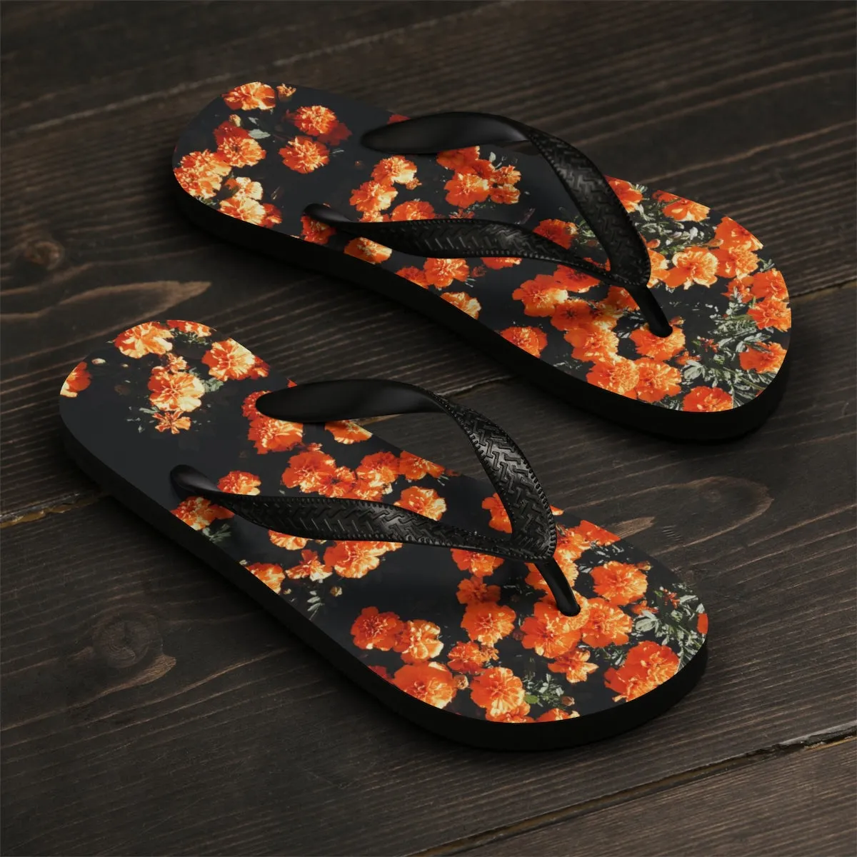 Orange Blossom Flip-Flops
