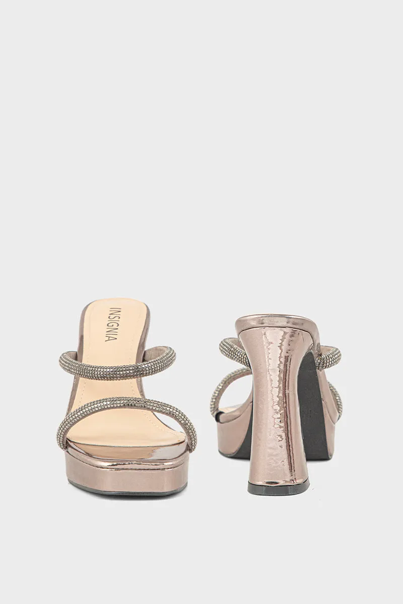 Party Wear Slip On IP0048-Gun Metallic