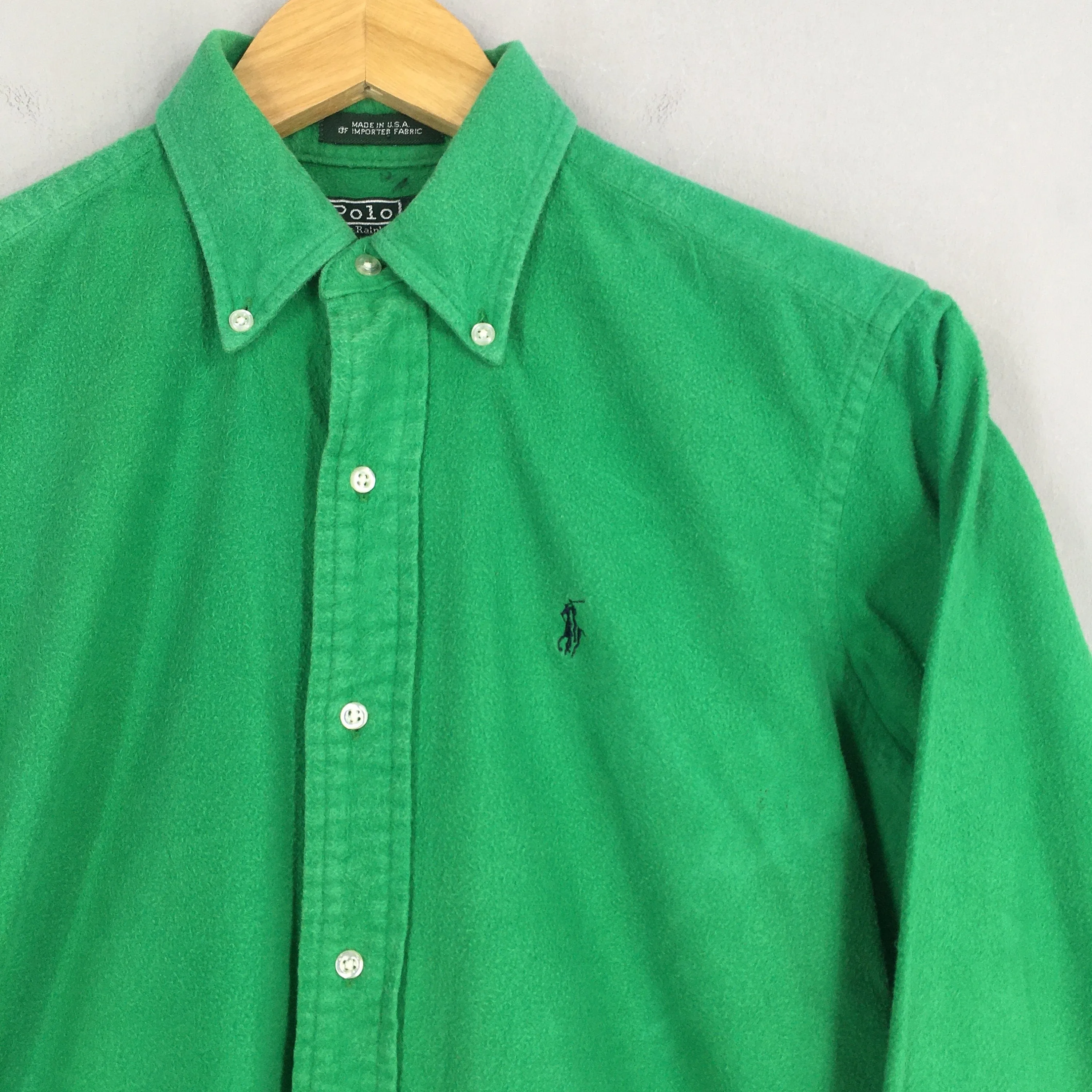 Polo Ralph Lauren Green Button Down Oxfords Medium