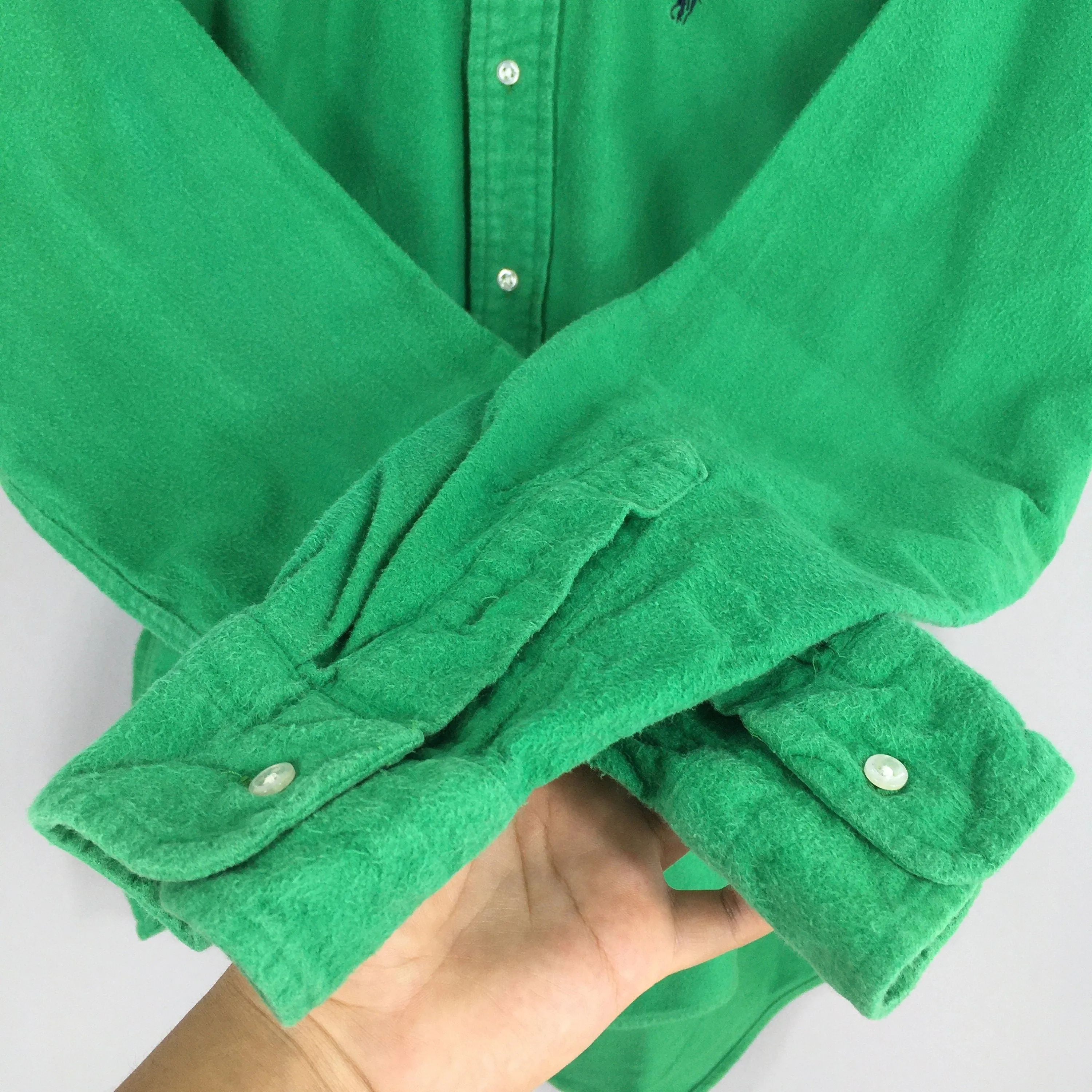 Polo Ralph Lauren Green Button Down Oxfords Medium