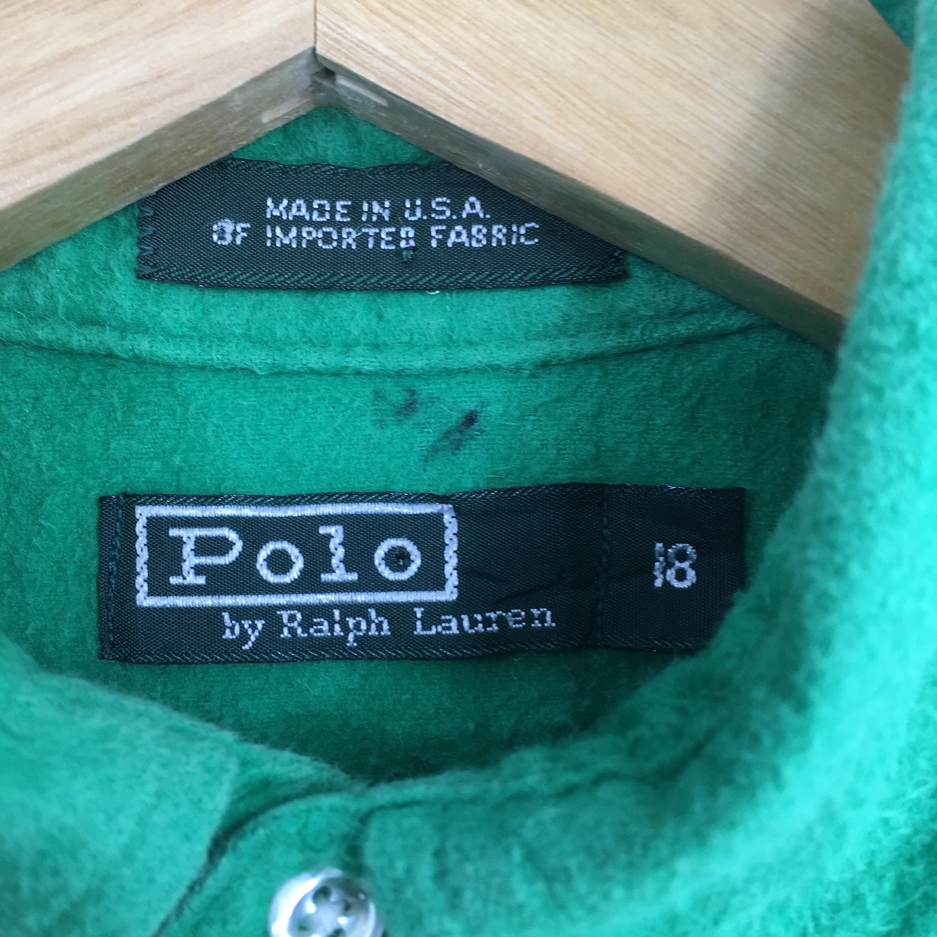 Polo Ralph Lauren Green Button Down Oxfords Medium
