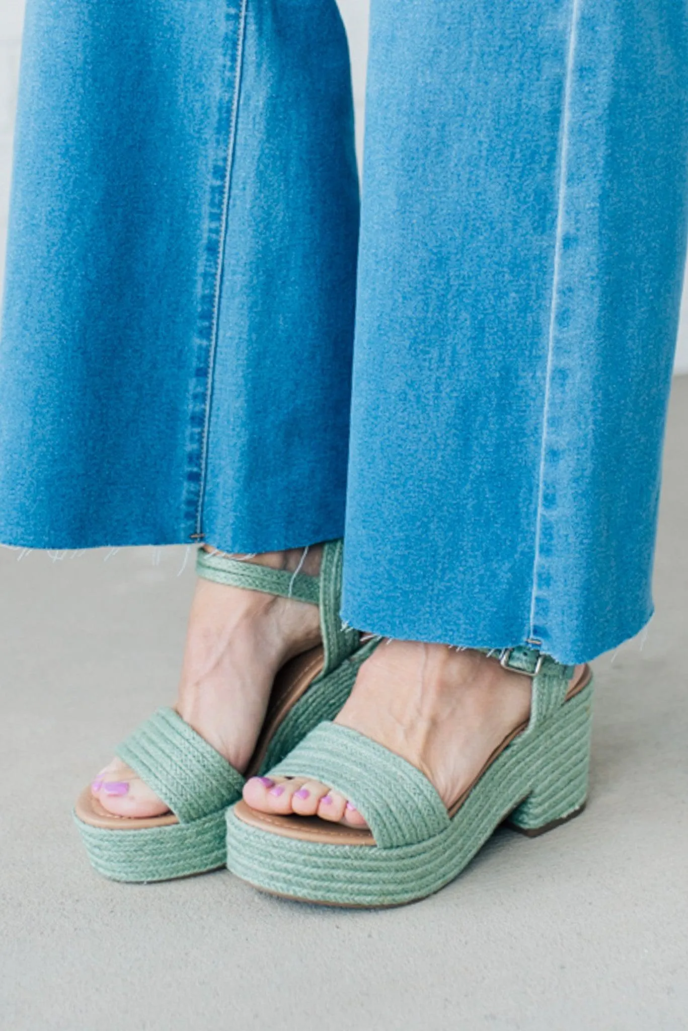 Riley Espadrille Platform Sandals