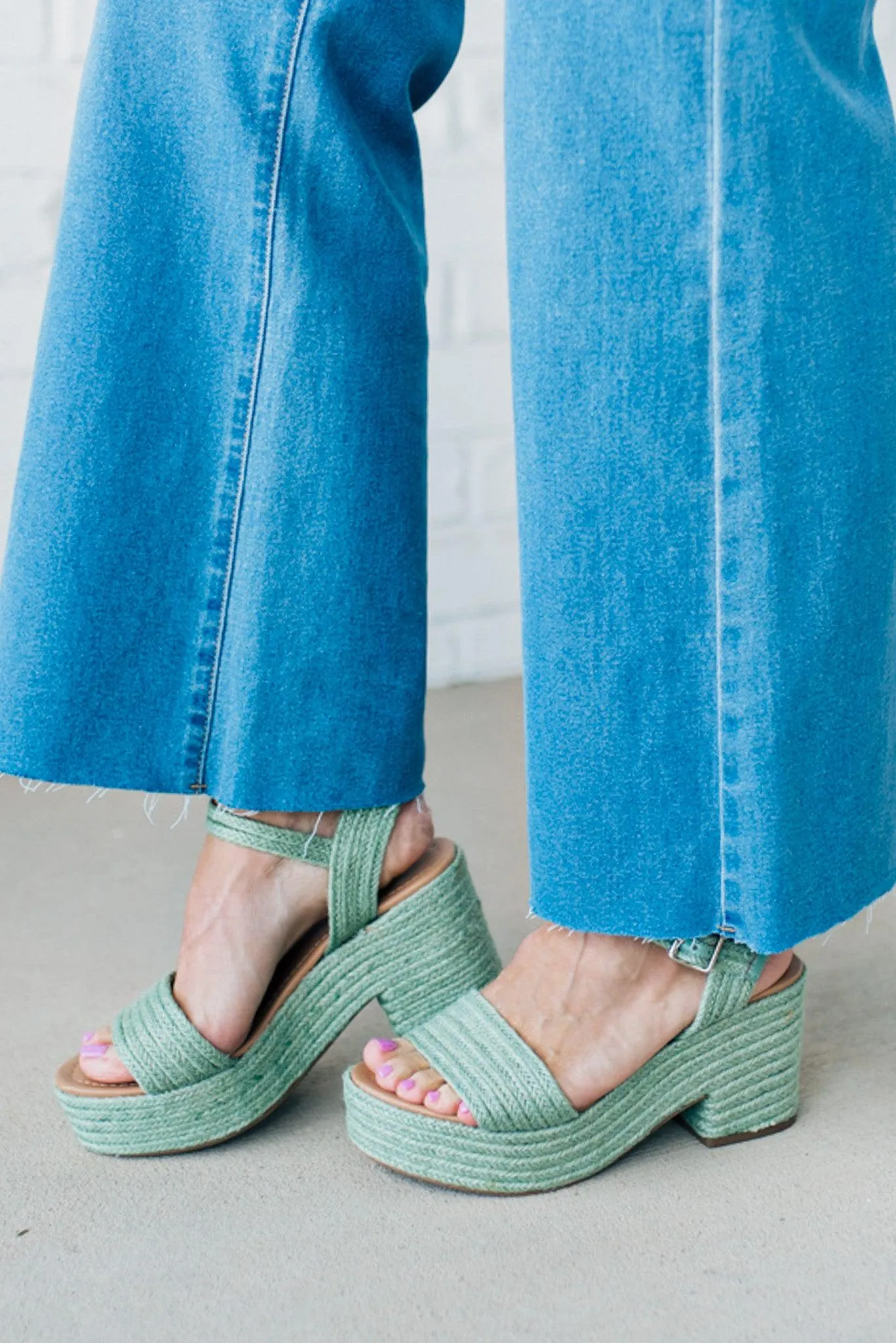 Riley Espadrille Platform Sandals