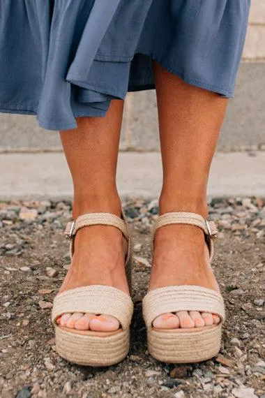 Riley Espadrille Platform Sandals