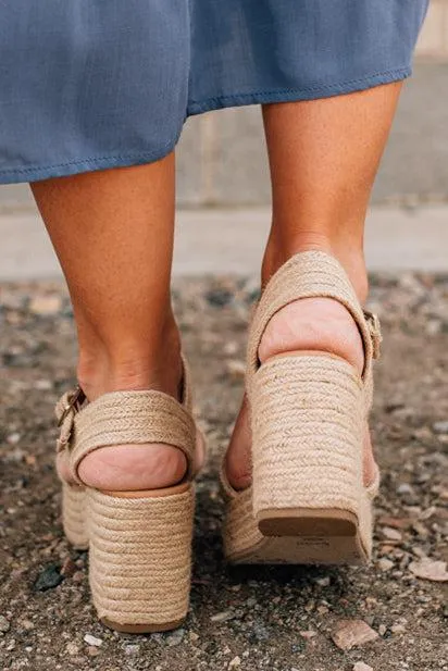 Riley Espadrille Platform Sandals