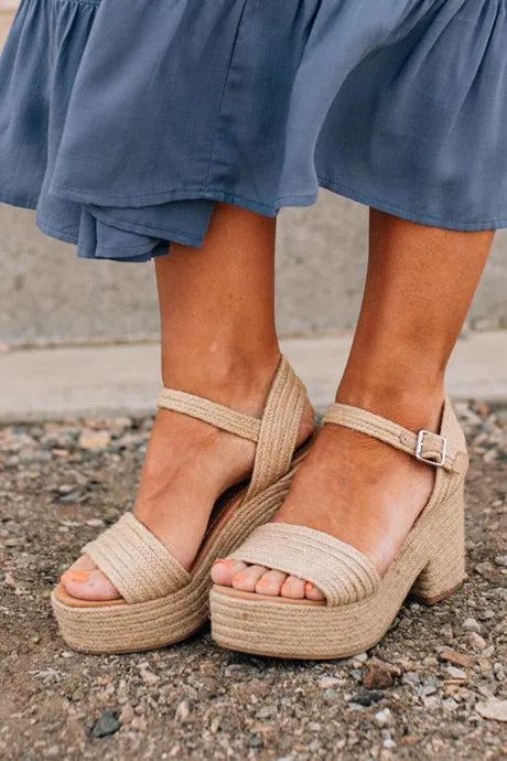 Riley Espadrille Platform Sandals