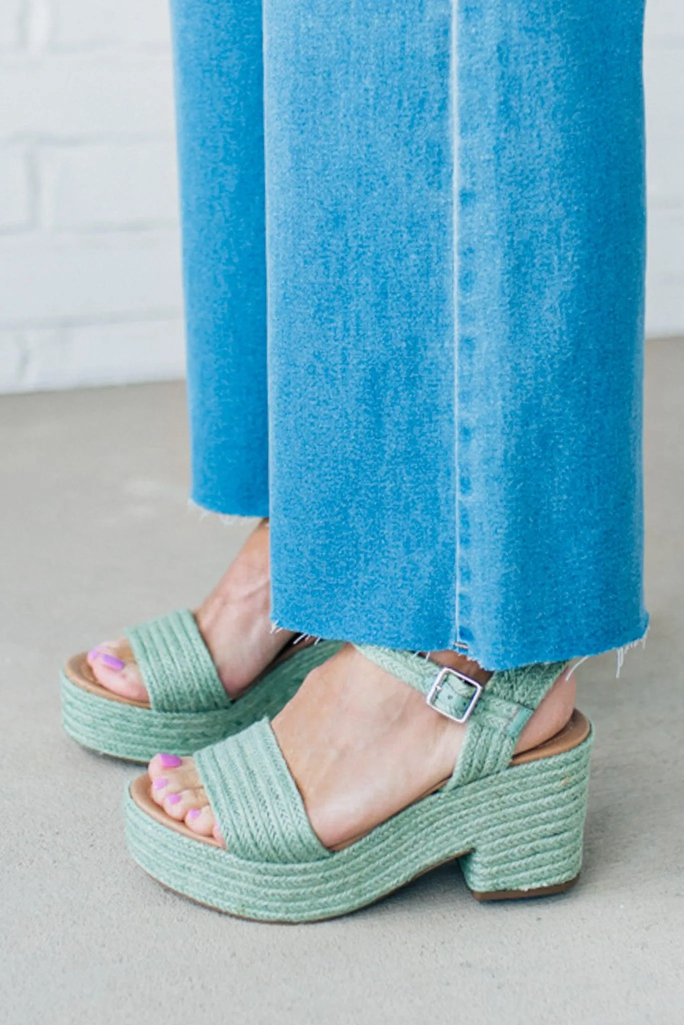 Riley Espadrille Platform Sandals