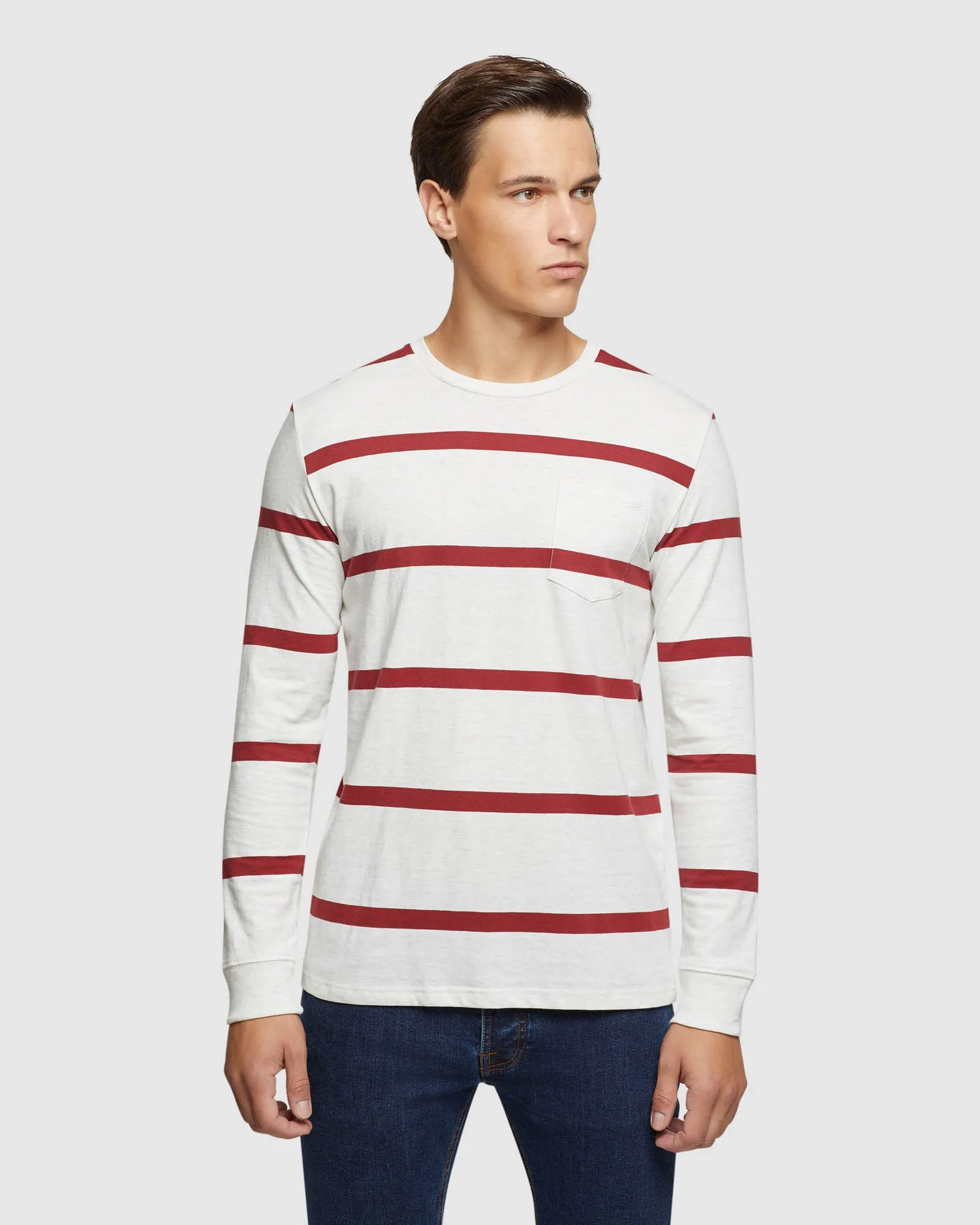 Rugby Stripe Long Sleeve T-Shirt