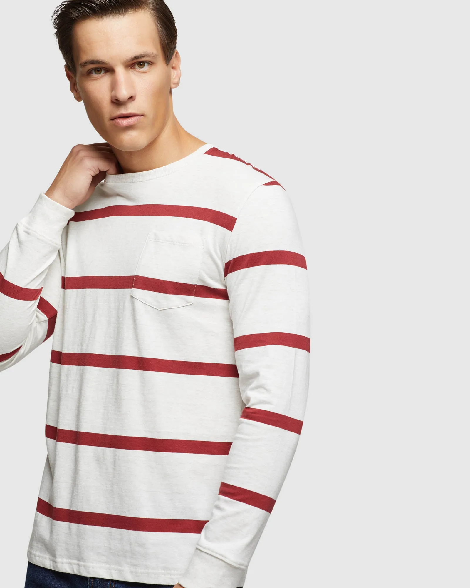 Rugby Stripe Long Sleeve T-Shirt