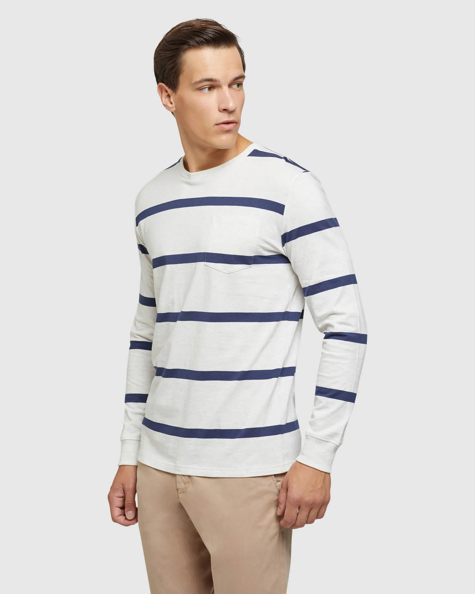Rugby Stripe Long Sleeve T-Shirt