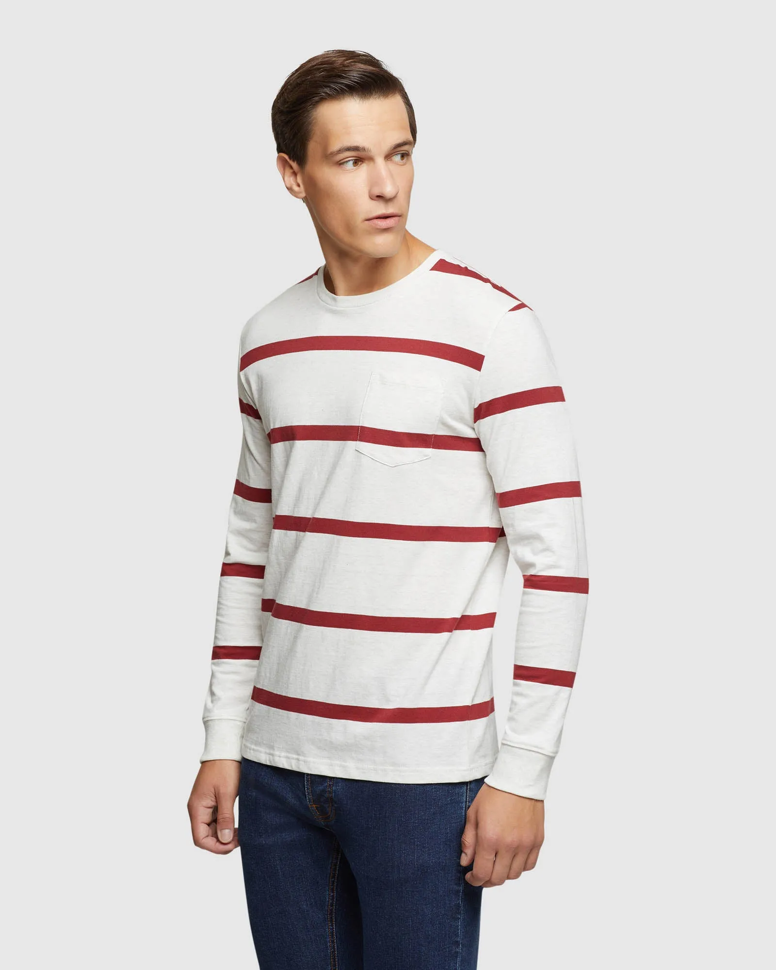 Rugby Stripe Long Sleeve T-Shirt