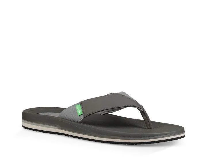 Sanuk Beer Cozy 3 Sandal-Charcoal