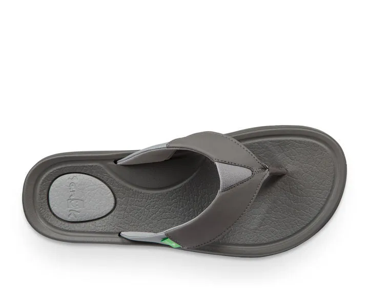 Sanuk Beer Cozy 3 Sandal-Charcoal