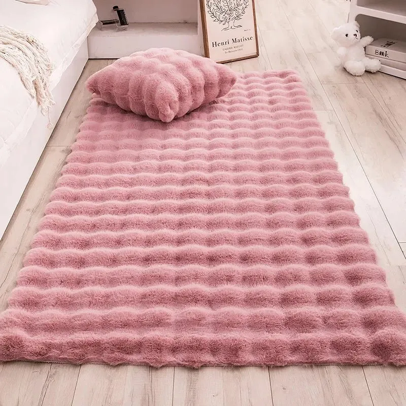 Soft Fluffy Faux Fur Rug
