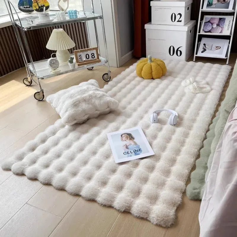 Soft Fluffy Faux Fur Rug