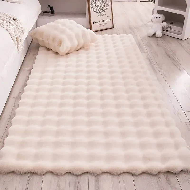 Soft Fluffy Faux Fur Rug