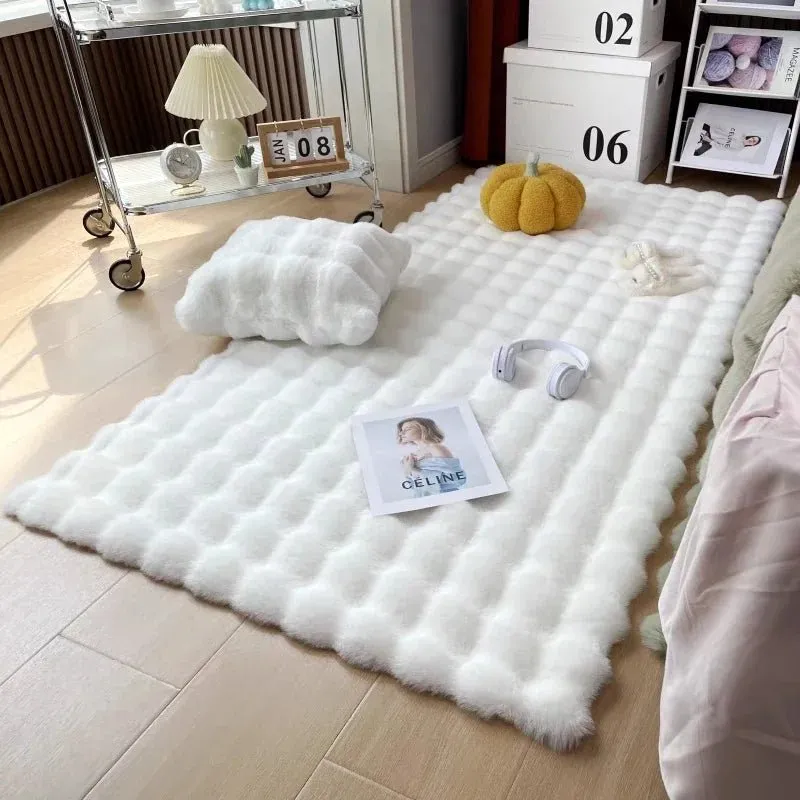 Soft Fluffy Faux Fur Rug