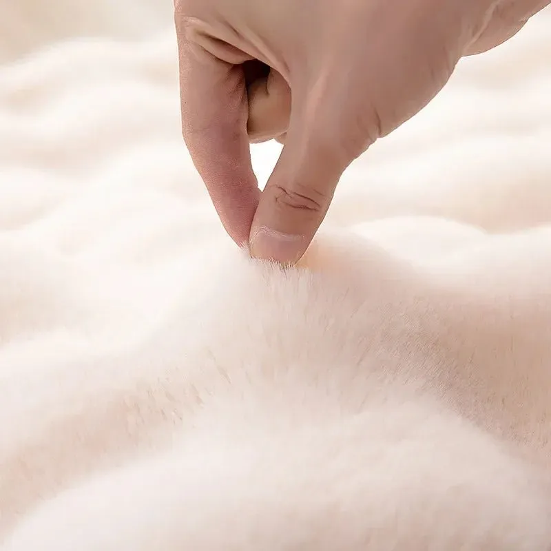 Soft Fluffy Faux Fur Rug