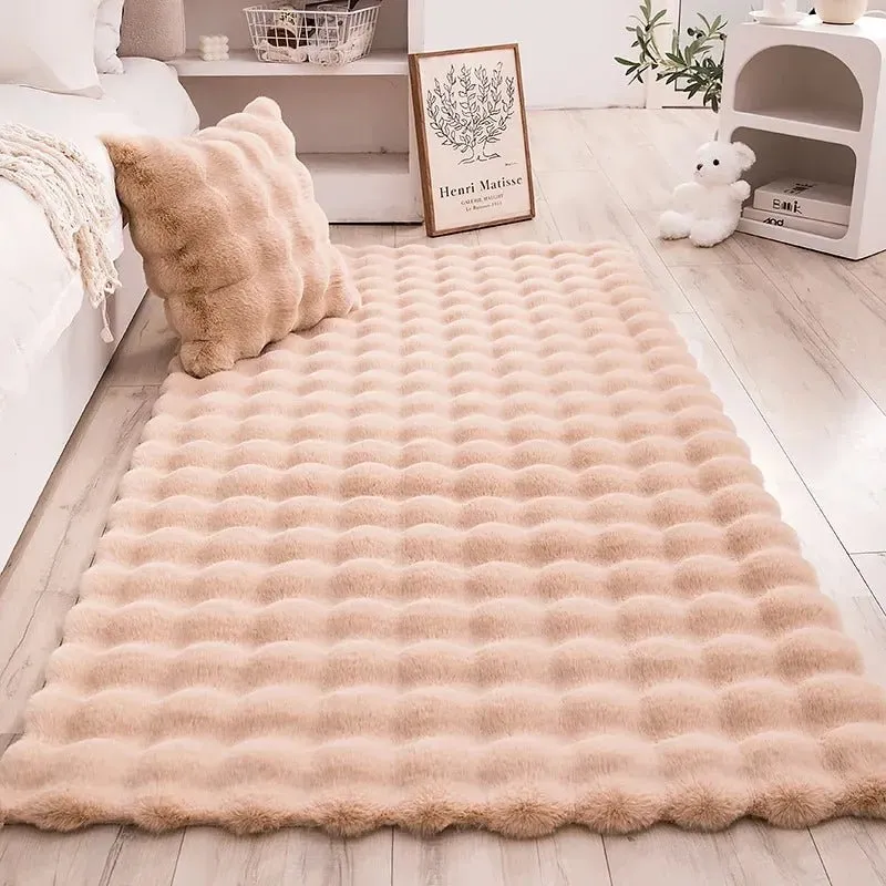 Soft Fluffy Faux Fur Rug
