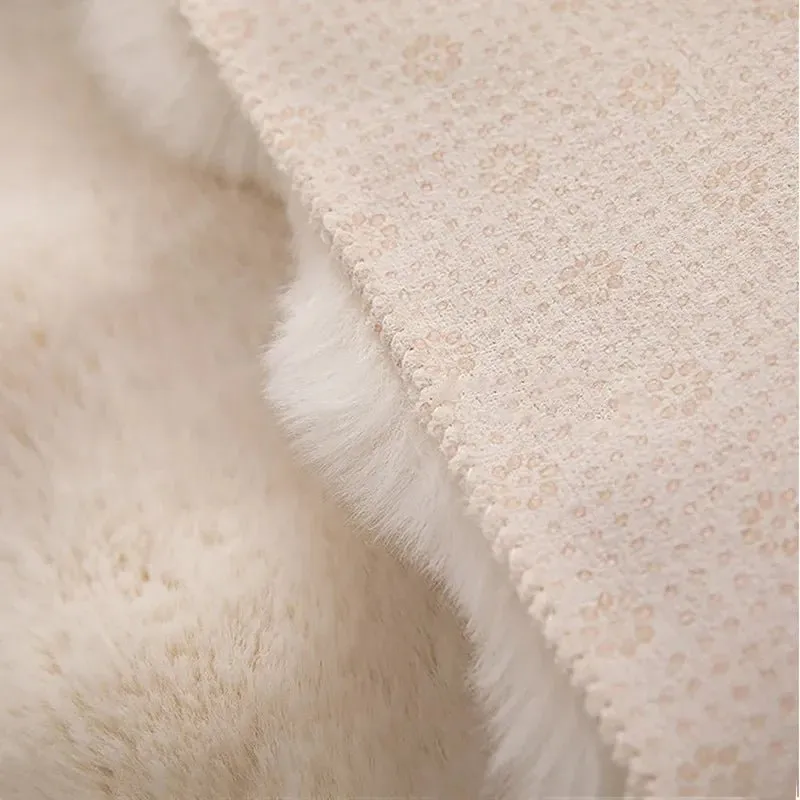 Soft Fluffy Faux Fur Rug