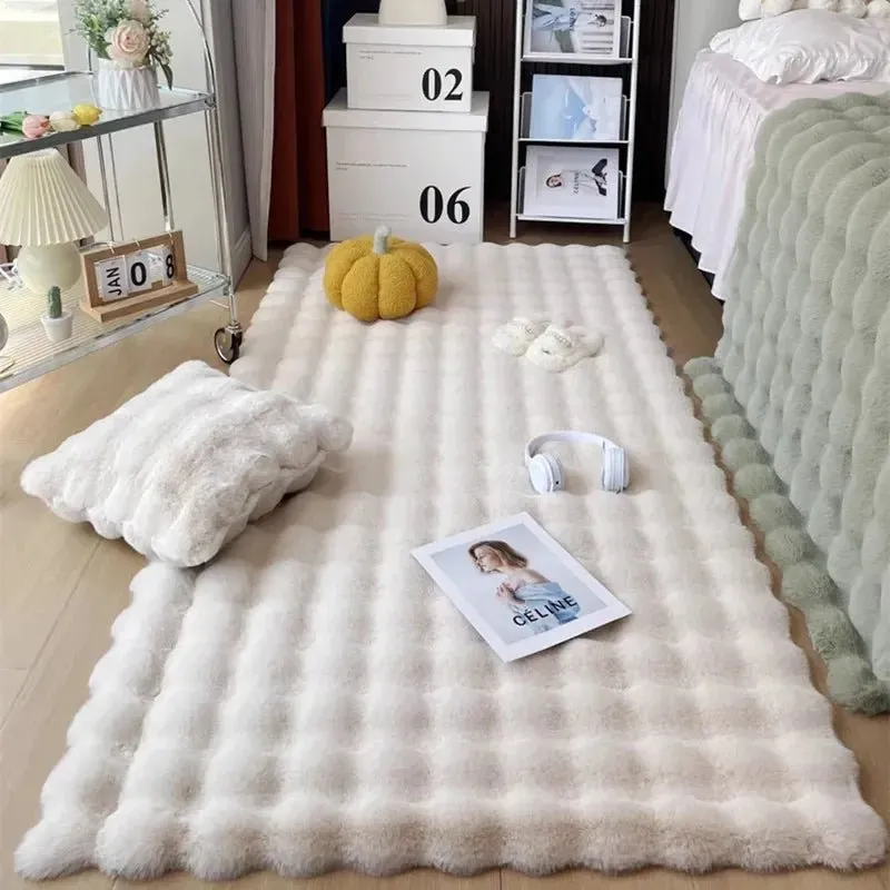Soft Fluffy Faux Fur Rug