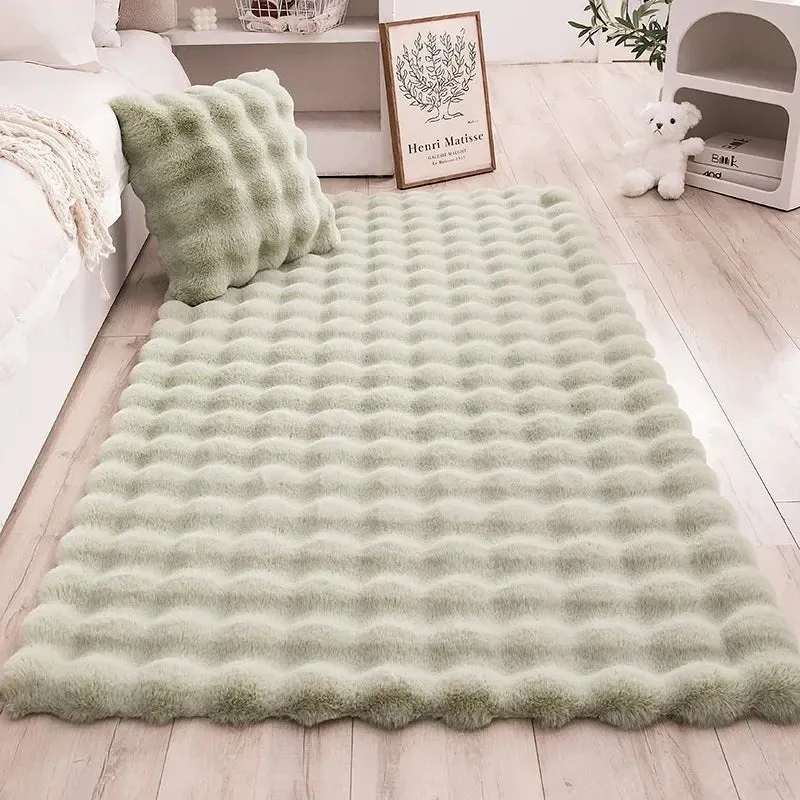 Soft Fluffy Faux Fur Rug