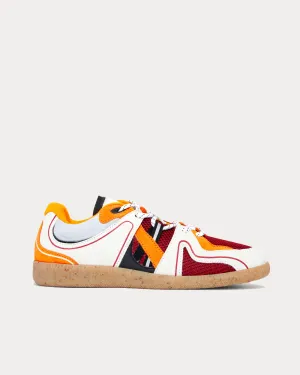 Sporty Mix Retro Orange Low Top Sneakers