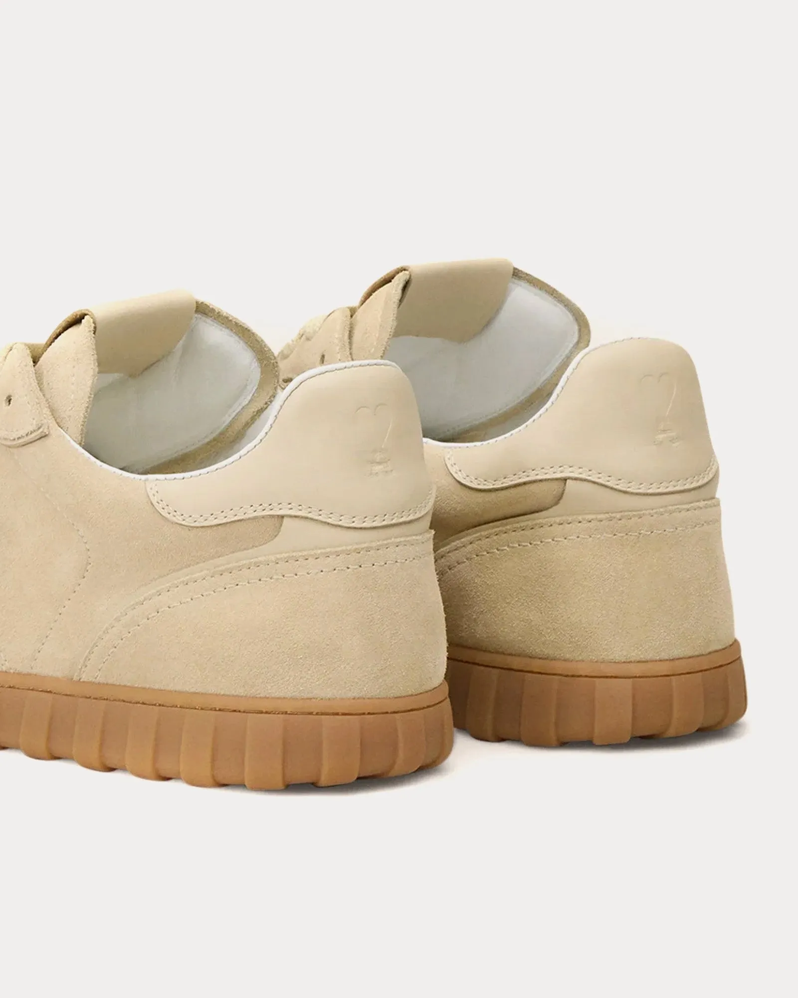 Step Leather Butter Low Top Sneakers