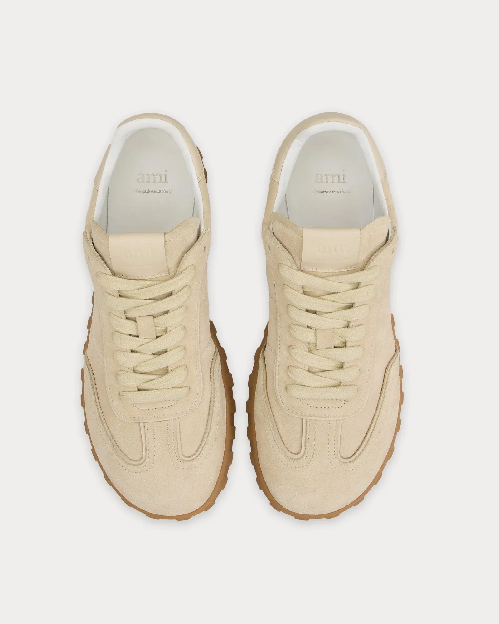 Step Leather Butter Low Top Sneakers