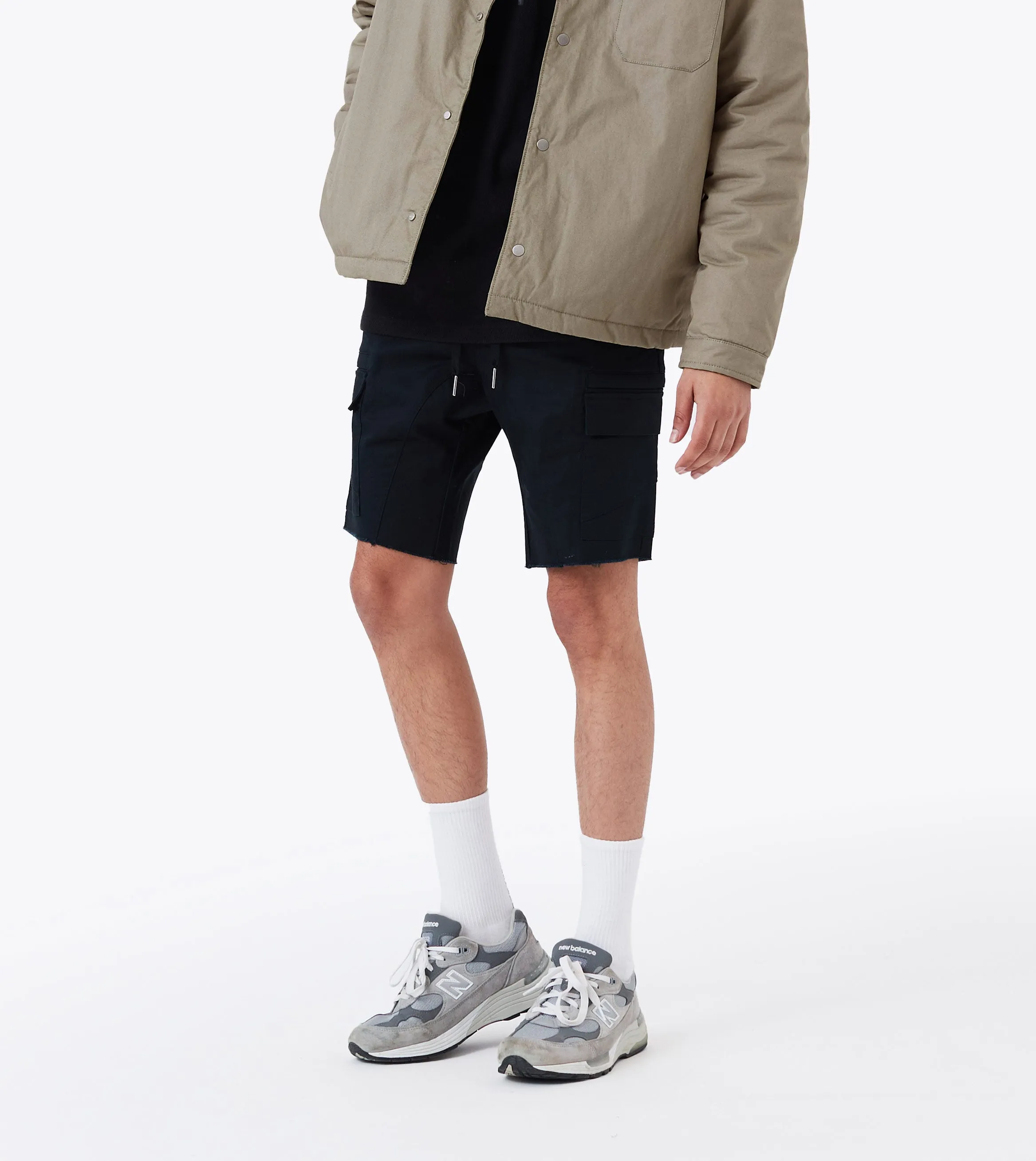 Sureshot Cargo Short Black
