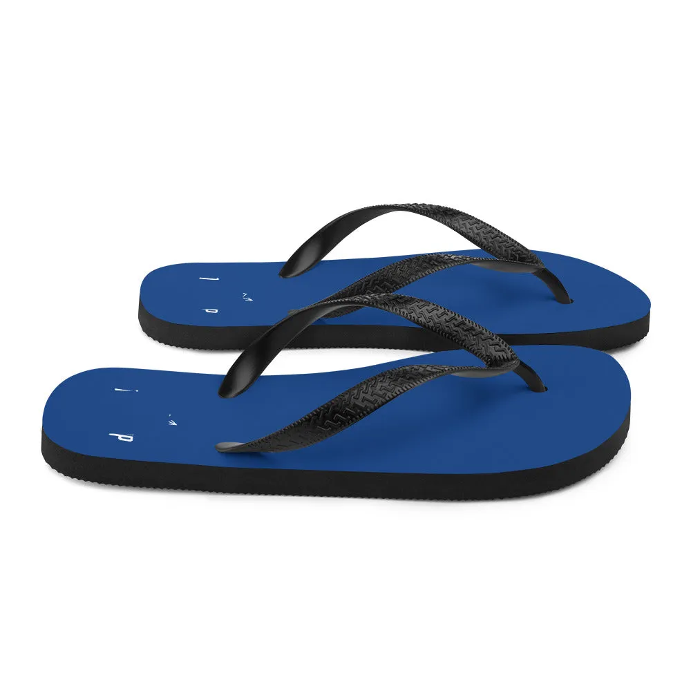 Tighten Up Flip-Flops (Summer Beach Blue)