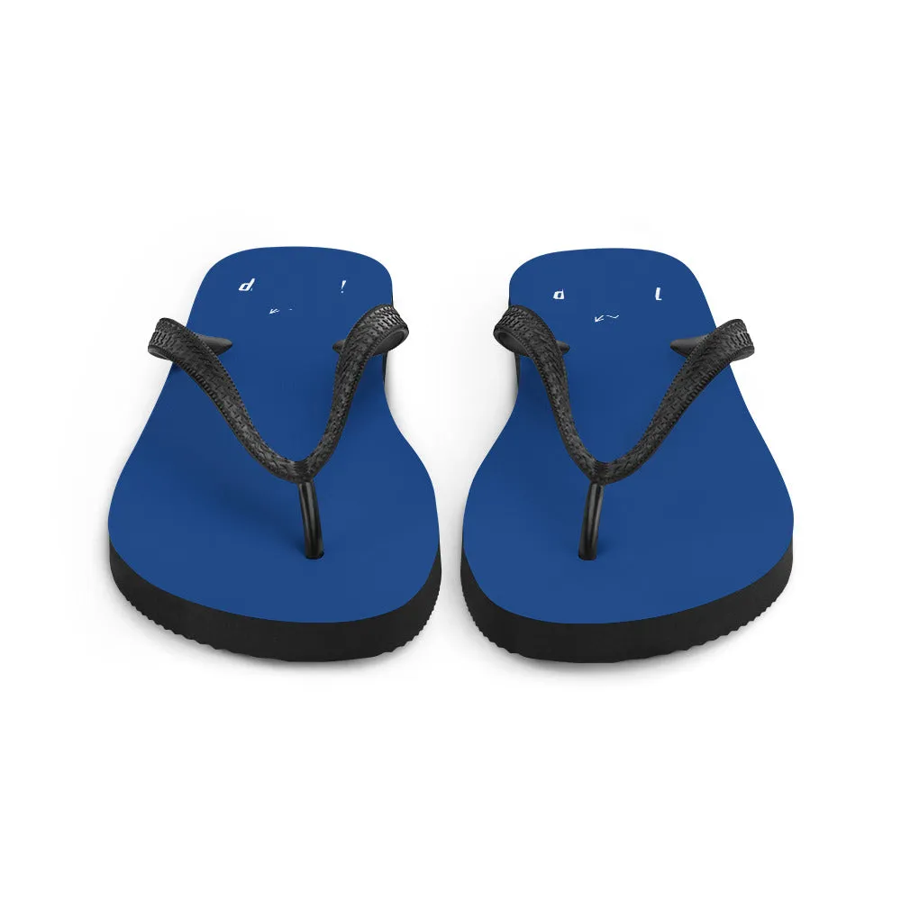 Tighten Up Flip-Flops (Summer Beach Blue)