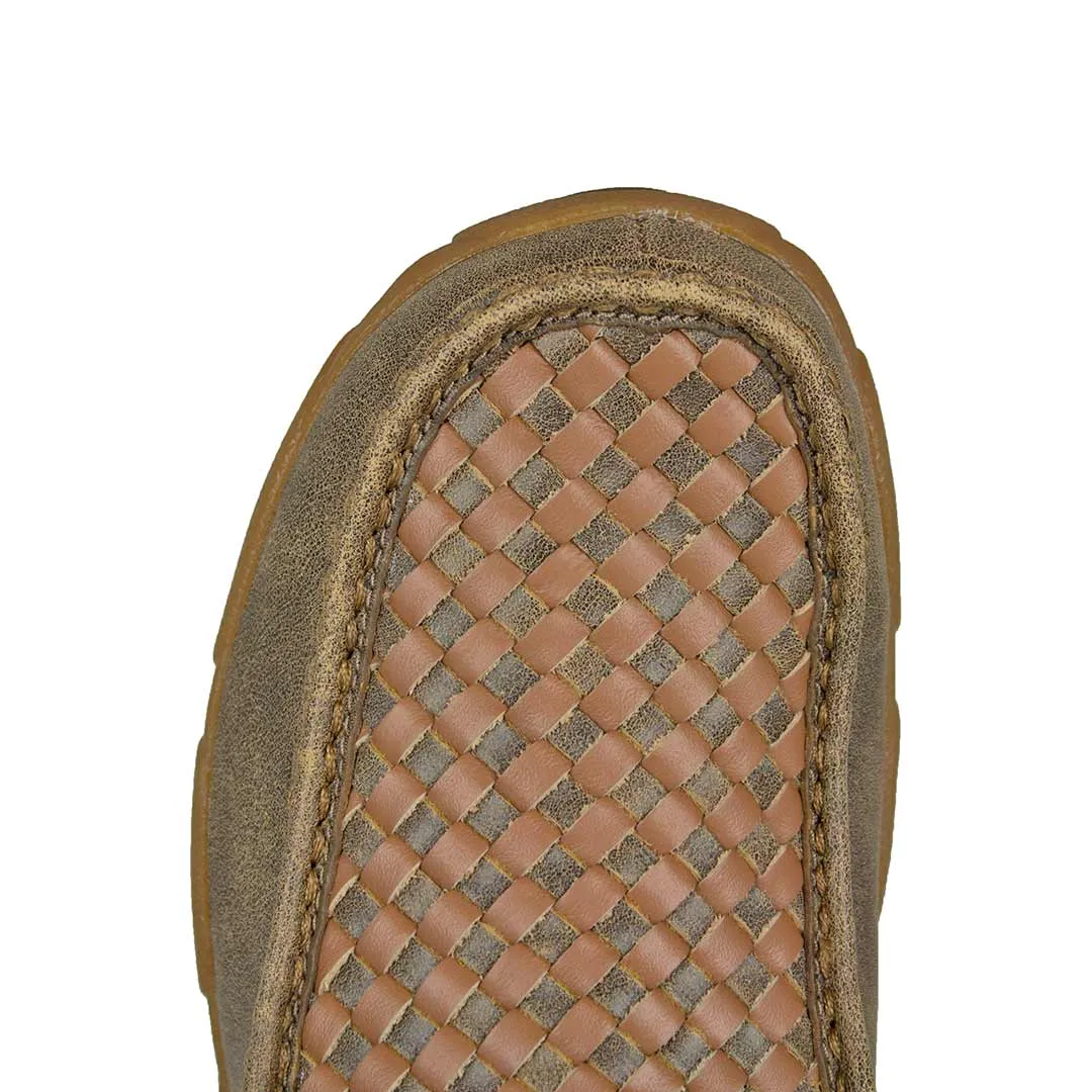 Twisted X Men's Checkered Chukka Driving Moc Shoes