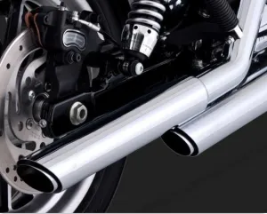 Vance & Hines Twin Slash 3" Slip-Ons Exhaust System 1991-2014 Harley-Davidson Dyna